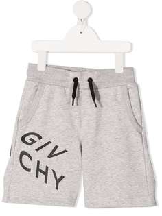 Givenchy Kids шорты с графичным принтом