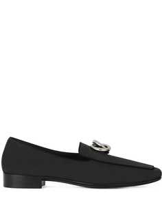 Giuseppe Zanotti лоферы с металлическим декором