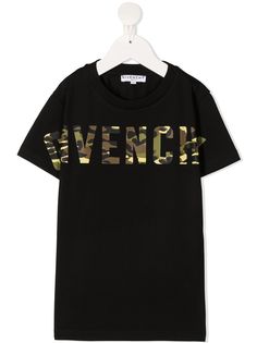 Givenchy Kids футболка с логотипом