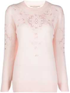 Ermanno Scervino джемпер с геометричной вышивкой