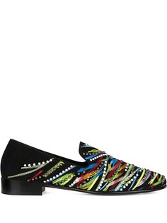 Giuseppe Zanotti лоферы Lewis Paint