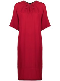 Marni платье-трапеция с разрезом сбоку