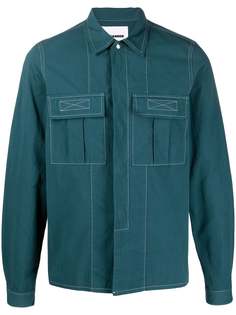 Jil Sander рубашка с длинными рукавами