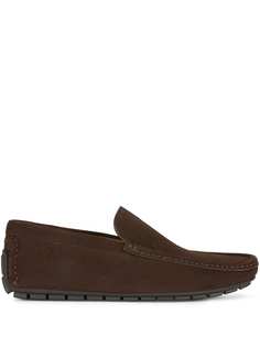 Giuseppe Zanotti лоферы с вышитым логотипом