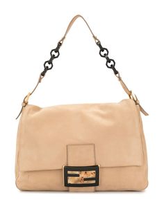 Fendi Pre-Owned сумка-тоут Baguette с логотипом FF