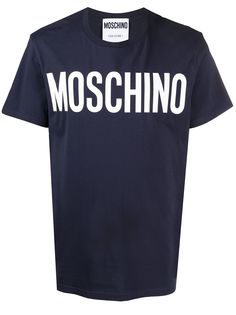 Moschino футболка с логотипом