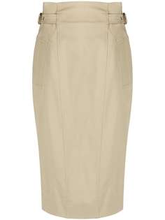 Alberta Ferretti юбка-карандаш с пряжкой
