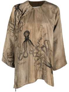 Uma Wang блузка с принтом