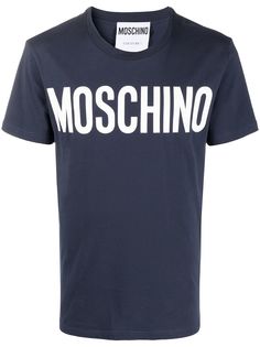 Moschino футболка с логотипом