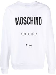 Moschino толстовка с логотипом