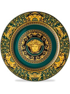 Versace тарелка Medusa (30 см) из коллаборации с Versace Rosenthal