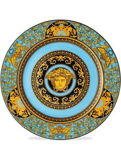 Versace тарелка с узором Medusa из коллаборации с Versace (30 см) Rosenthal