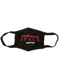 Pleasures маска с принтом Space