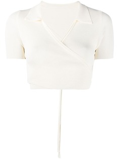 Jacquemus рубашка с завязками
