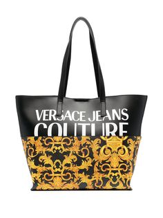 Versace Jeans Couture сумка-тоут с принтом Barocco