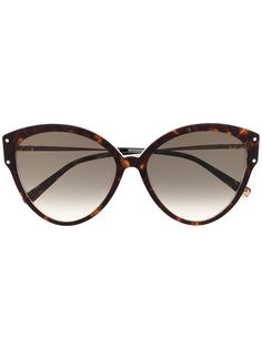 MISSONI EYEWEAR солнцезащитные очки в оправе кошачий глаз