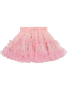 Dolce & Gabbana Kids юбка мини с оборками из тюля