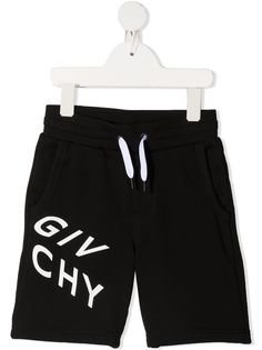 Givenchy Kids спортивные шорты с логотипом