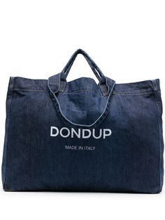 Dondup джинсовая сумка-тоут с логотипом