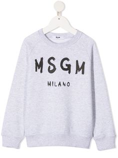 MSGM Kids толстовка с логотипом