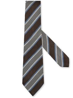 Ermenegildo Zegna галстук в полоску