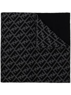 Fendi шарф с логотипом FF
