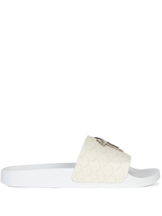Giuseppe Zanotti шлепанцы Brett с принтом