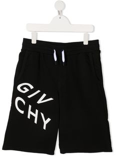 Givenchy Kids шорты с графичным принтом