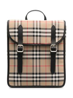 Burberry Kids рюкзак в клетку Vintage Check