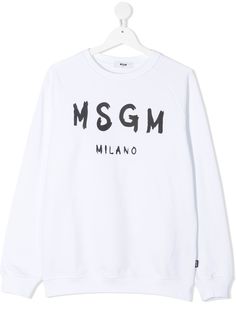 MSGM Kids толстовка с логотипом