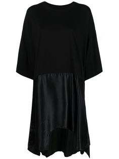 MM6 Maison Margiela платье-футболка с асимметричным подолом