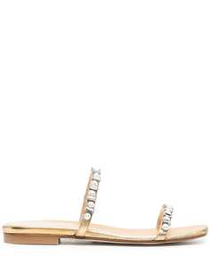 Stuart Weitzman сандалии с камнями