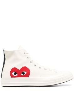 Comme Des Garçons Play x Converse высокие кеды x Converse Chuck Taylor 70s