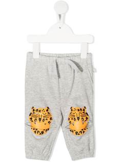 Stella McCartney Kids спортивные брюки с леопардовым принтом