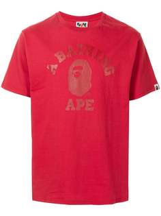 A BATHING APE® футболка с графичным принтом Bape