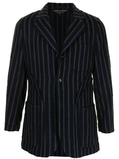 Comme Des Garçons Pre-Owned пиджак в вертикальную полоску