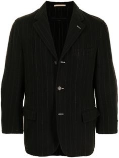 Comme Des Garçons Pre-Owned пиджак в тонкую полоску