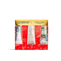 Трио кремов для рук: Цветочный край L'Occitane