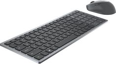 Клавиатура + мышь Dell KM7120W (серебристый, серый)