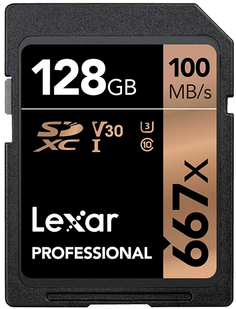 Карта памяти Lexar Professional 667x SDXC 128Gb LSD128B667