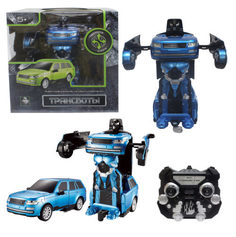 Радиоуправляемая игрушка 1TOY Робот трансформирующийся в джип 20 см