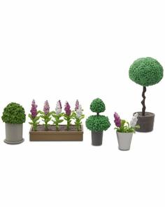 Аксессуары для домика Lundby Стокгольм Цветы в горшках