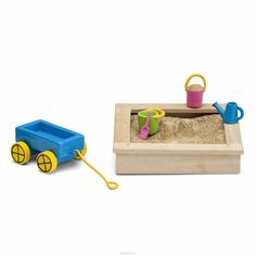 Аксессуары для домика Lundby Смоланд Песочница с игрушками