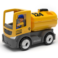 Машинка EFKO Строительный грузовик-цистерна с водителем игрушка 22 см (27272EF-CH)