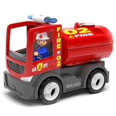 Машина EFKO Пожарная с цистерной и с водителем игрушка 22 см (27282EF-CH)