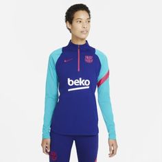 Женская футболка для футбольного тренинга FC Barcelona Academy Pro Nike