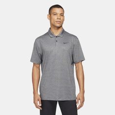Мужская рубашка-поло в полоску для гольфа Nike Dri-FIT Vapor