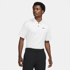 Мужская рубашка-поло в полоску для гольфа Nike Dri-FIT Vapor
