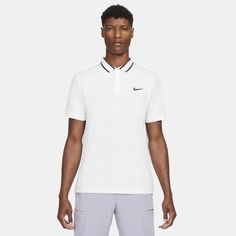 Мужская теннисная рубашка-поло NikeCourt Dri-FIT Victory
