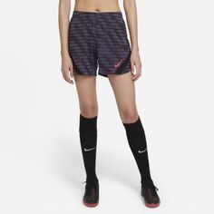 Женские трикотажные футбольные шорты Nike Dri-FIT Strike